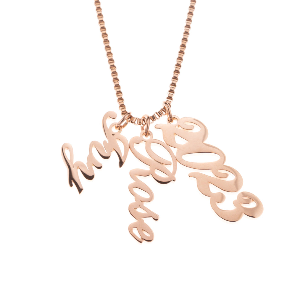 Vertical Signature Necklace