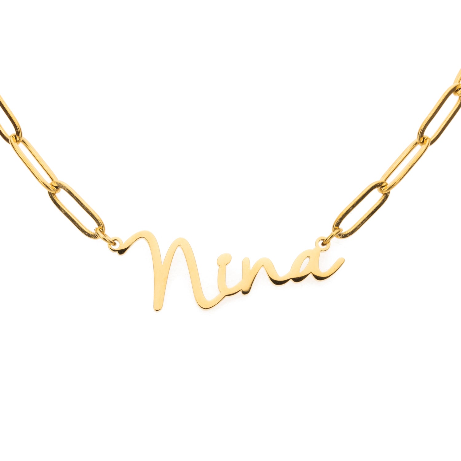 Script Name Necklace