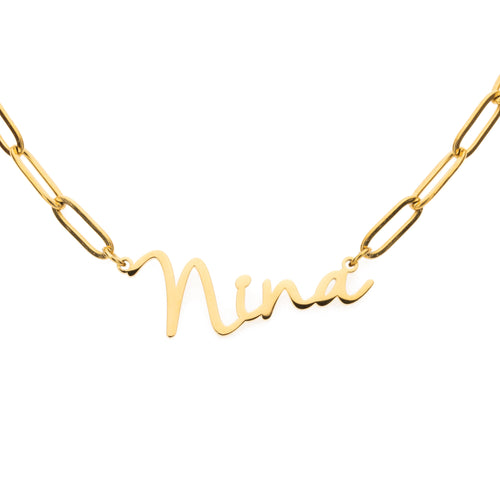 Script Name Necklace