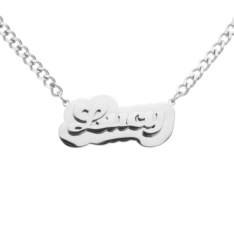 Personalised Plaque Necklace