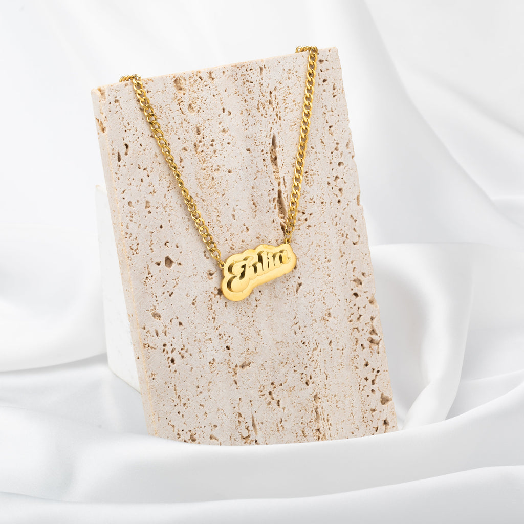 Personalised Plaque Necklace