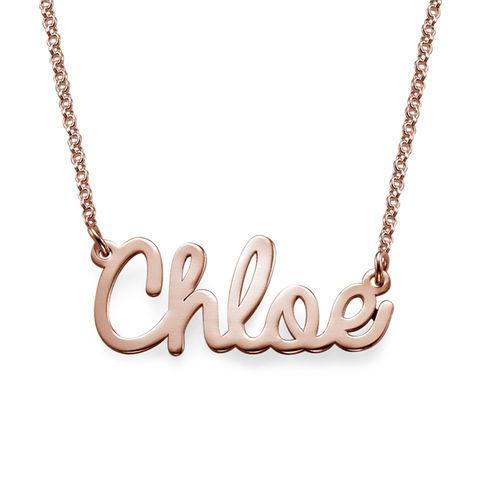 Personalised Cursive Name Necklace