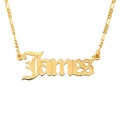 Offer Personalised Old English Name Necklace