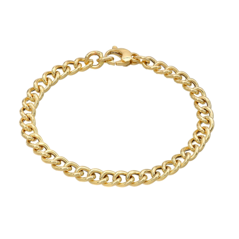 Men's Rounded Chain Bracelet