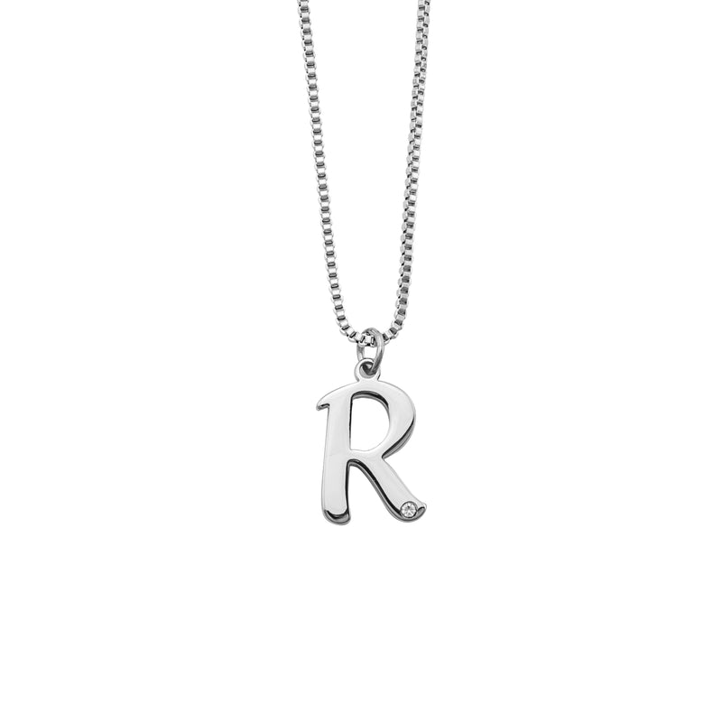 Diamond Initial Necklace