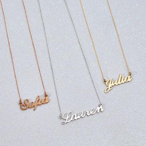 Offer Personalised Classic Name Necklace