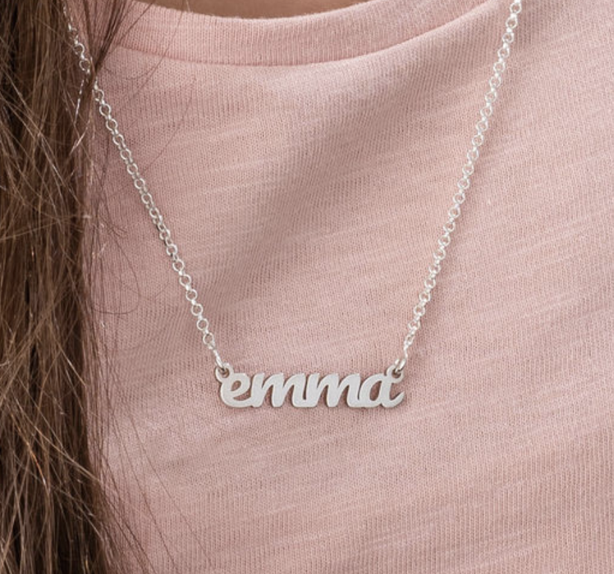 Teenage Name Necklace