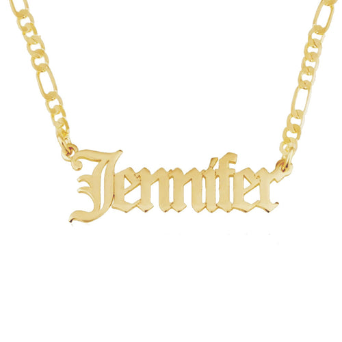 Personalised Gothic Necklace