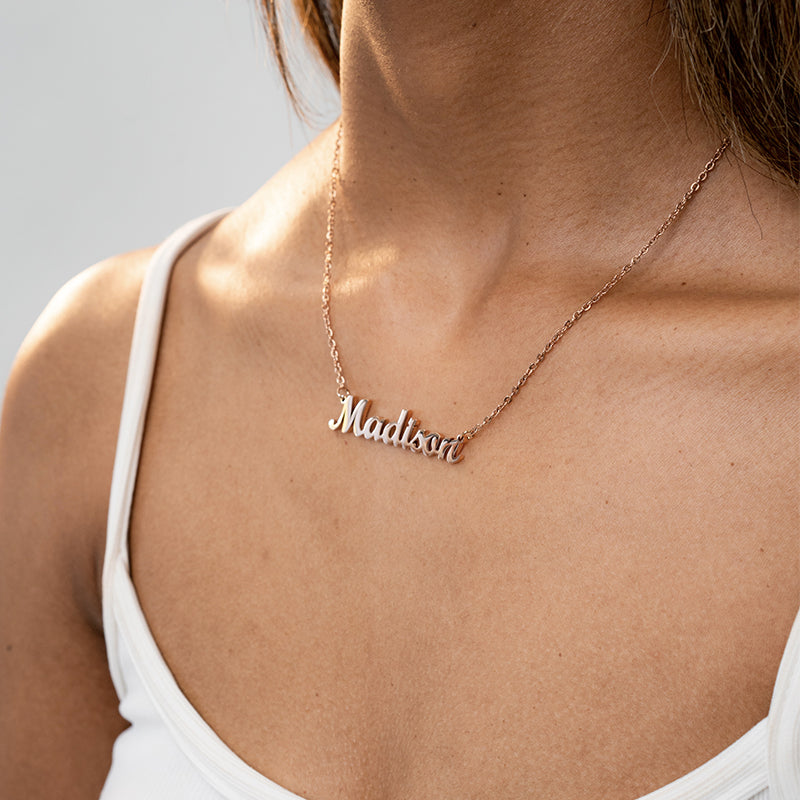 Personalised Pendant Necklace